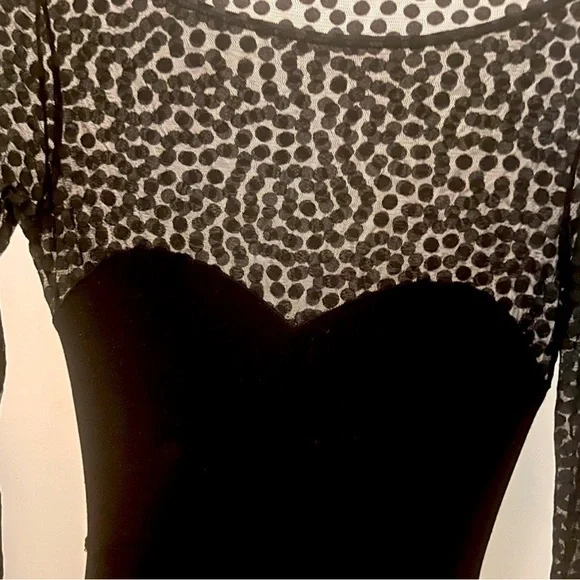 American apparel sheer midi bodycon dress, small - Picture 12 of 13